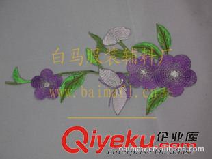      刺繡花類 供應(yīng) 滿繡電腦刺繡花 長(zhǎng)花 371 廠家直銷