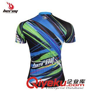 短袖車衣/套裝 新款夏季超耐磨自行車騎行服短袖山地車服騎行短褲男士單車服裝原始圖片2