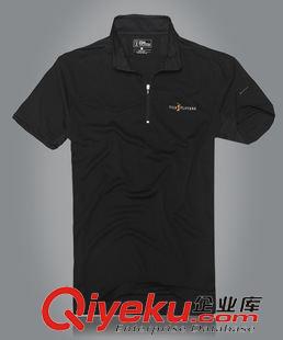 商務(wù)t恤 男式翻領(lǐng)短袖T恤生產(chǎn)廠家 2015新款T恤衫定做 莫代爾T恤加工原始圖片2