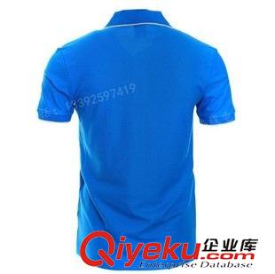 韓版t恤 【生產(chǎn)廠家】訂做男式 休閑翻領(lǐng)t恤 精梳全棉修身 外貿(mào) 來樣定制原始圖片2