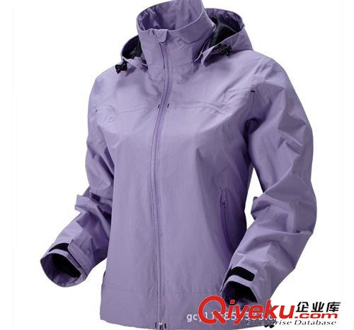 沖鋒衣 [淘工廠-貼牌加工]女式?jīng)_鋒衣衣定做 加工 加印LOGO 來圖來樣定做原始圖片3