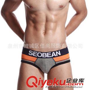 SEOBEAN/希賓男士內(nèi)褲 seobean爆款男士純棉三角內(nèi)褲 時尚低腰運(yùn)動內(nèi)褲 淘寶潮流內(nèi)褲原始圖片3