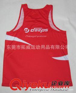 馬拉松系列 快干馬拉松跑步背心/男款無(wú)袖運(yùn)動(dòng)t恤 /健身運(yùn)動(dòng)背心/慢跑服原始圖片2