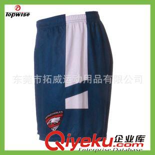 跑步服系列 熱轉印寬松版足球抽繩運動短褲  來圖來樣訂制原始圖片3