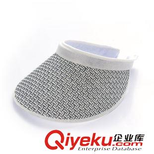 新款早知道 藝海 草編發(fā)夾帽 女士夏日防曬空頂帽 廠家批發(fā)太陽(yáng)帽 韓版品牌