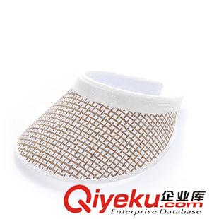 新款早知道 藝海 草編發(fā)夾帽 女士夏日防曬空頂帽 廠家批發(fā)太陽(yáng)帽 韓版品牌