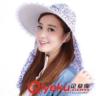 現(xiàn)貨區(qū) 藝海小碎花太陽帽 防曬采茶帽 秋冬季外出防塵帽子 品牌廠家批發(fā)原始圖片3