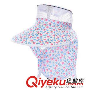 采茶帽 藝海 春夏款采茶帽 防曬遮臉太陽帽子女夏天戶外騎車帽 沙灘帽原始圖片3