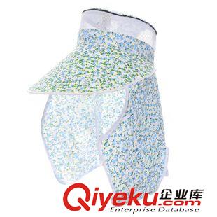 采茶帽 藝海夏季 女士采茶帽  格子透氣網(wǎng)紗護臉防曬遮陽帽 農(nóng)村戶外帽子原始圖片3