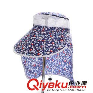 采茶帽 藝海新款夏季時(shí)尚女防曬帽韓版遮臉帽太陽帽子 戶外騎車帽 采茶帽原始圖片2