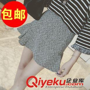 9月20號(hào)新款 包郵女*秋冬新品 韓系時(shí)尚淑女半身裙甜美百搭混色呢短裙女學(xué)生潮