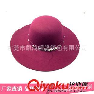 禮帽 歐美時尚邊西部牛仔帽 禮帽爵士 折疊不變形禮帽原始圖片3