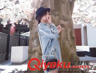 毛衣 佐妮婭*2015秋季新品歐美進(jìn)口電腦嵌花手工釘珠長袖星星毛衣外套原始圖片3