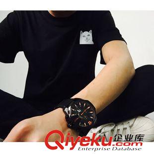 女士T恤 fx鄭秀晶Jessica&Krystal金浦機場同款t恤黑白長袖寬松打底衫