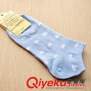 爆款女襪 爆款日韓熱銷女襪 愛心 可愛棉襪子 愛心超短筒船襪批發原始圖片3