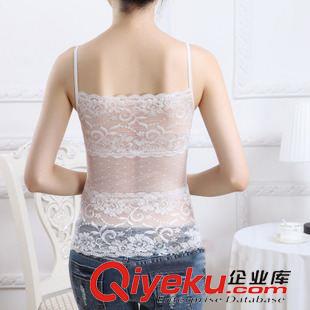 背心/吊帶衫 2015熱賣款 短款蕾絲吊帶衫 全蕾絲小吊帶 韓版蕾絲百搭吊帶衫原始圖片3