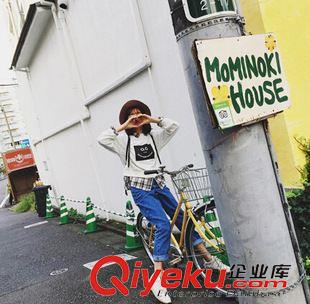 10月10號上新！ 2015秋冬新款韓版 休閑笑臉印花落肩寬松衛(wèi)衣原始圖片3