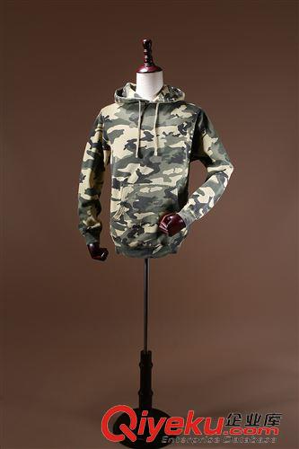 9月份秋裝{dy}期新品 好品質 經典迷彩色男士抓絨連帽衛衣套頭長袖衛 尾單原單批發大碼