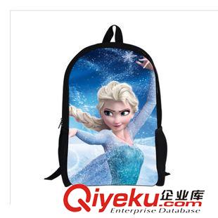 冰雪+美少女+winx系列 新款上市 現(xiàn)貨FORZEN迪斯尼 冰雪奇緣雙肩書包 熱銷兒童卡通背包原始圖片3