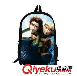 馴龍+里約+怪高系列 熱銷 多款馴龍高手卡通雙肩背包 男童學生書包 無牙仔外貿款 包郵原始圖片3