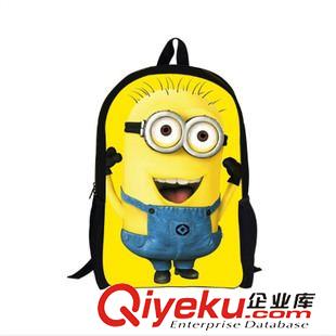 小黃人+馬里奧系列 伙拼 2015新款兒童書包 小黃人卡通書包 小學生雙肩書包 廠家直銷