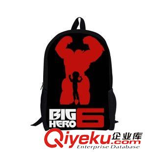 Ben 10+lego+hero 6系列 直銷英雄六 超能陸戰隊big hero 6 Baymax 減壓加固型雙肩包大號原始圖片2