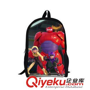 Ben 10+lego+hero 6系列 直銷英雄六 超能陸戰隊big hero 6 Baymax 減壓加固型雙肩包大號原始圖片3