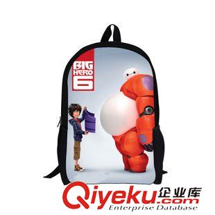 Ben 10+lego+hero 6系列 2015年超能陸戰(zhàn)隊新款Big Hero 6小學(xué)生卡通雙肩減負(fù)書包兒童背包