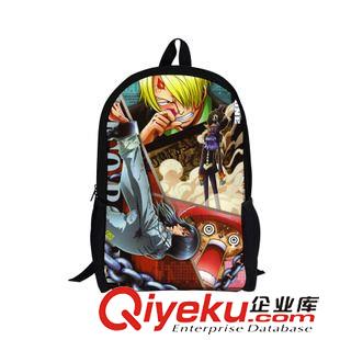 海賊+巨人+食尸鬼系列 漫導士 海賊王 草帽海賊團學生書包 動漫周邊雙肩背包書包批發(fā)原始圖片2
