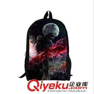 海賊+巨人+食尸鬼系列 熱銷 東京食尸鬼包包 學生雙肩書包 高質量兒童卡通減負背包 包郵原始圖片2