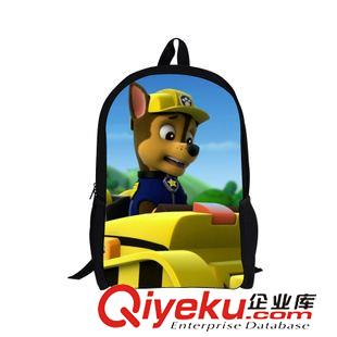 新款設(shè)計卡通包 廠家批發(fā)小學(xué)生書包雙肩背包 PAW Patrol 巡邏狗兒童通用雙肩包原始圖片2