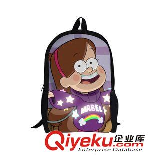 新款設計卡通包 2015新款兒童書包 gravity falls學生卡通書包 小學 減負 混批原始圖片3