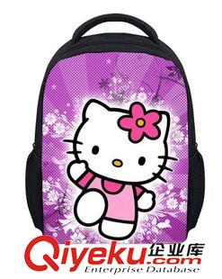 卡通背包 廠家包郵批發 外貿熱銷 hello kitty雙肩背包 小學生卡通書包原始圖片2