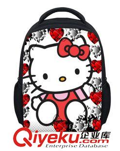 卡通背包 廠家包郵批發 外貿熱銷 hello kitty雙肩背包 小學生卡通書包原始圖片3