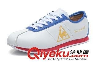 法國(guó)公雞 2014新款精品 樂卡克Lecoqsportif 法國(guó)公雞 頭層牛皮情侶休閑鞋