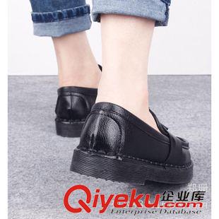 女式套腳鞋 廠價(jià)直銷2015 新款手工舒編織平底套腳豆豆鞋 一腳蹬女鞋 1件起批原始圖片3