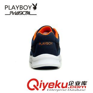 店长推荐 PLAYBOY/花花公子超轻透气鞋男鞋纯色网纱 网面运动休闲单鞋夏款