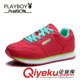 女鞋（單鞋/高跟鞋/涼鞋） playboy花花公子zp2015春季新款休閑運(yùn)動(dòng)鞋旅游鞋女鞋原始圖片2
