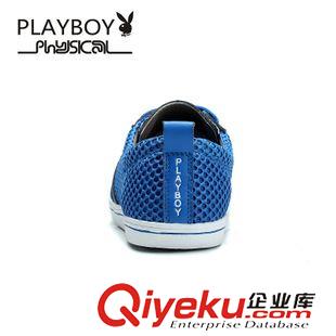 網(wǎng)面鞋 PLAYBOY/花花公子拼接網(wǎng)布鞋新款透氣休閑板鞋拼色品牌運(yùn)動(dòng)鞋男原始圖片3