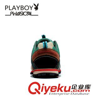 登上戶外 PLAYBOY/花花公子男徒步鞋戶外款亮彩款旅行款男士休閑運動鞋zp原始圖片3
