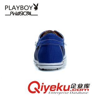 四季潮流 PLAYBOY/花花公子系带超轻布鞋品牌男休闲鞋轻质时尚男休闲板鞋