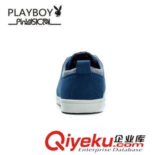 简约 一脚蹬 PLAYBOY/花花公子2015zp简约休闲鞋反绒超纤gd英伦男休闲鞋