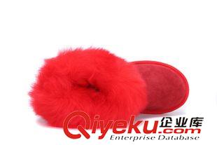 5854羊毛 IVG2015新款羊毛靴口 低幫雪地靴子zp牛皮防水女靴子雪地棉鞋