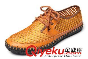 手工鞋 IVG夏季鏤空款透氣鞋夏天網(wǎng)面休閑鞋子時尚網(wǎng)布潮流韓版軟底男鞋原始圖片2