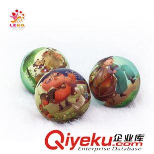 pu球|彈力球|發泄球 兒童體育玩具 360度全彩印 來圖定制圣誕圖案pu球 pu圣誕玩具球原始圖片2