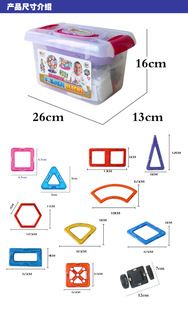 9月新產品 聰明谷zp磁力片音樂摩天輪 彩盒拼裝構建百變提拉磁力摩天輪原始圖片3
