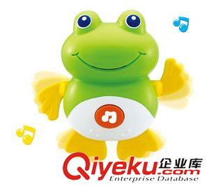 3月新產品 洗澡玩具益智嬰兒幼兒寶寶戲水玩水沐浴調皮小青蛙 上鏈批發玩具