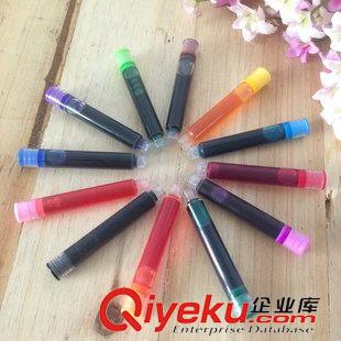 10月新品 傳人300彩色可換囊 12色一次性筆膽 鋼筆墨水補充液 適用換囊鋼筆