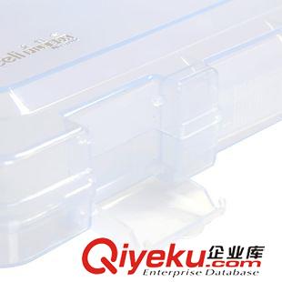 文件盒/檔案盒系列 正品得力5702文件盒  A4檔案盒 透明文件盒 收納盒 資料盒原始圖片3