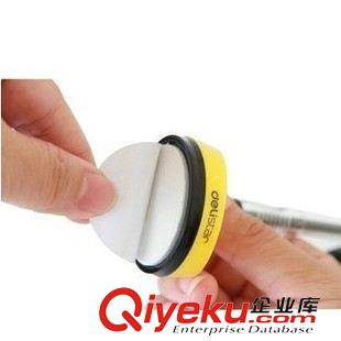 臺(tái)筆系列 得力6793 中性筆 微笑臉 臺(tái)筆 簽字筆 0.5mm 柜臺(tái)桌筆 水筆原始圖片2